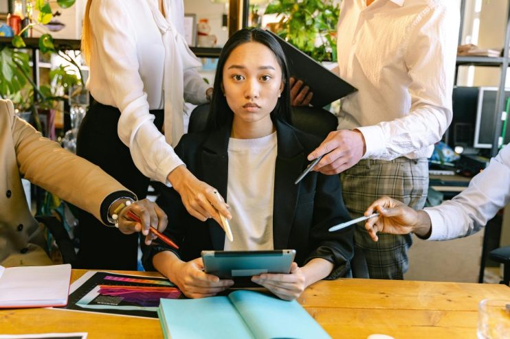 over stressed in-house lawyer