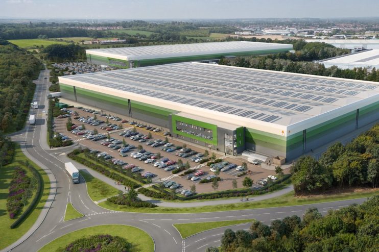 Tritax Big Box Newark logistics building