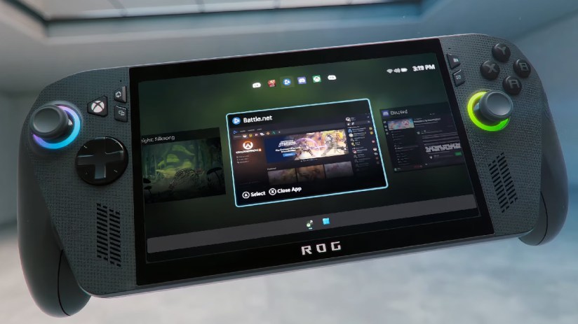 New Xbox Ally handheld consoles showcased, featuring ROG Ally and Ally X, enhancing Game Pass portability and competition.