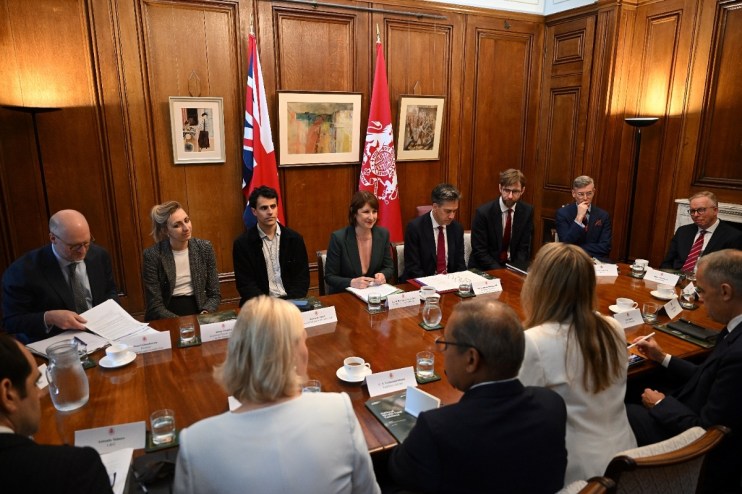 The National Wealth Fund task force meeting July 9 2024. (Image Justin Tallis/PA Wire)