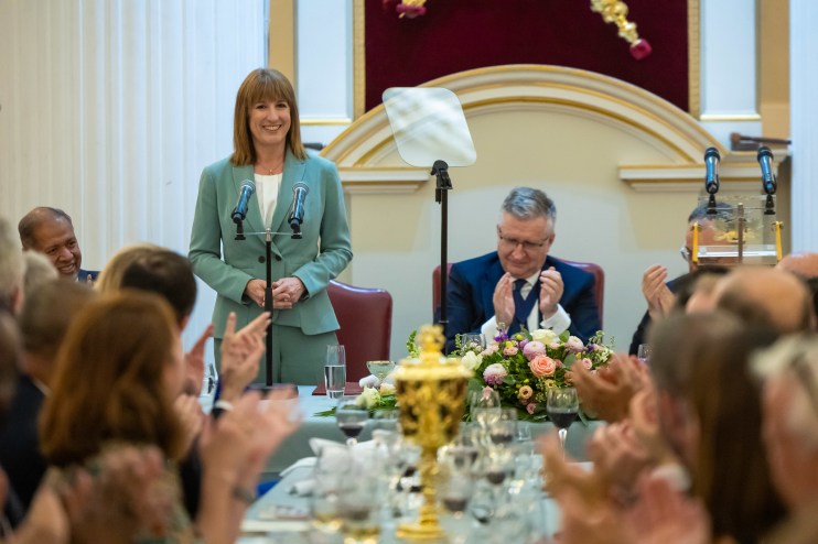 Rachel Reeves Mansion House