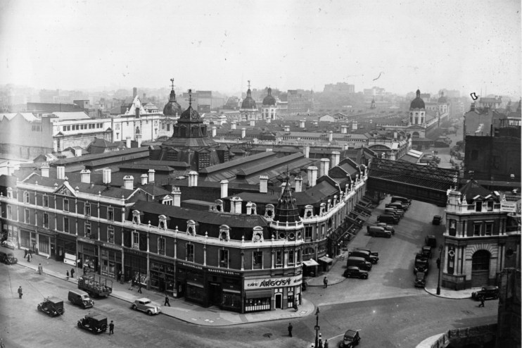 Aerial view of Smithfield market. Credit: LCA