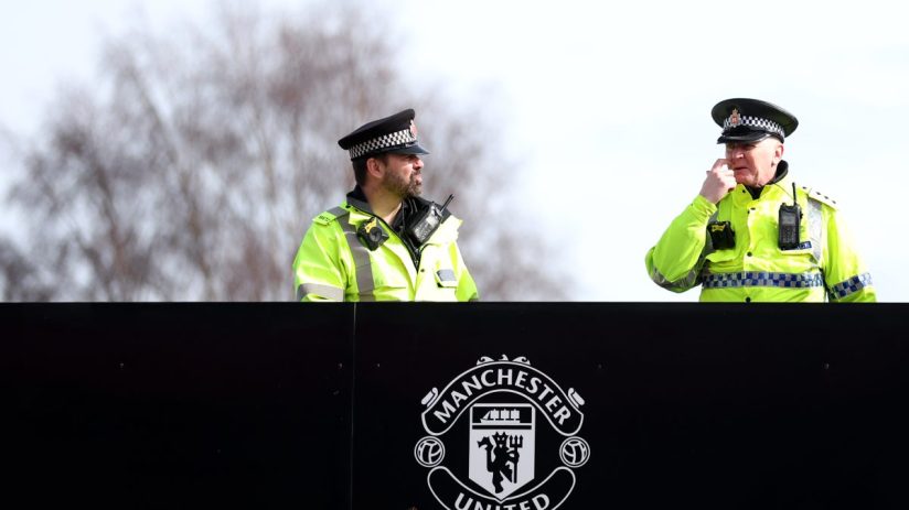 Manchester United fans were arrested 121 times last season