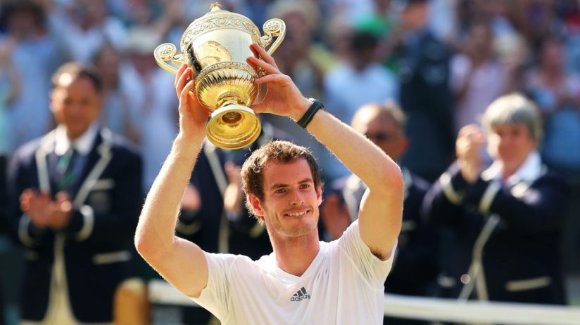 The shirt Andy Murray wore in his 2013 Wimbledon win is among several tennis lots going to auction