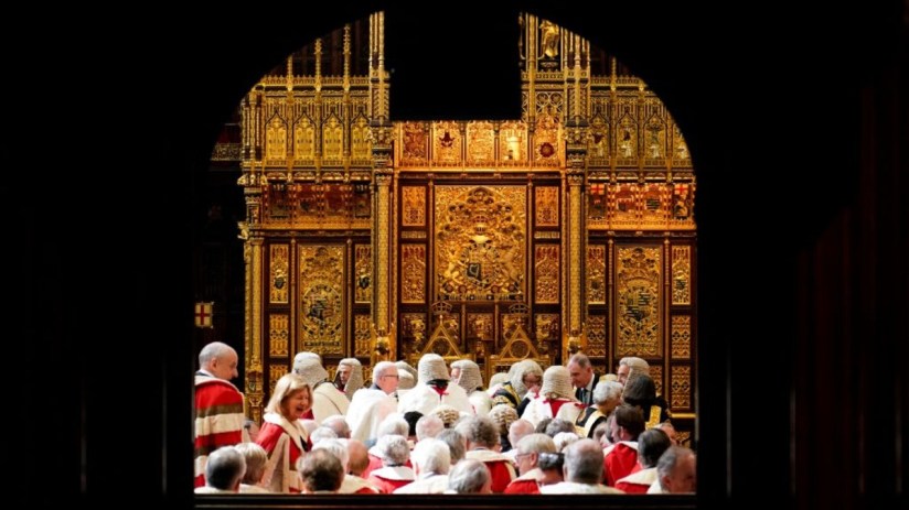 The House of Lords tabled several amendments to the government's workers' rights overhaul (Photo by ALBERTO PEZZALI/POOL/AFP via Getty Images)