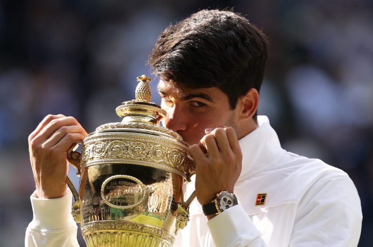 Wimbledon stars such as Carlos Alcaraz have deals with Rolex but not all get free watches