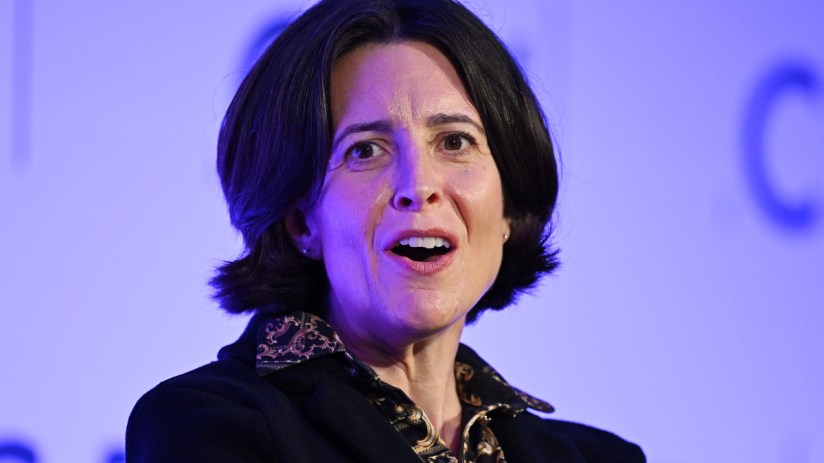 Sarah Cardell has overseen the CMA's response to the government's push for watchdogs to regulate for growth (Photo by Leon Neal/Getty Images)