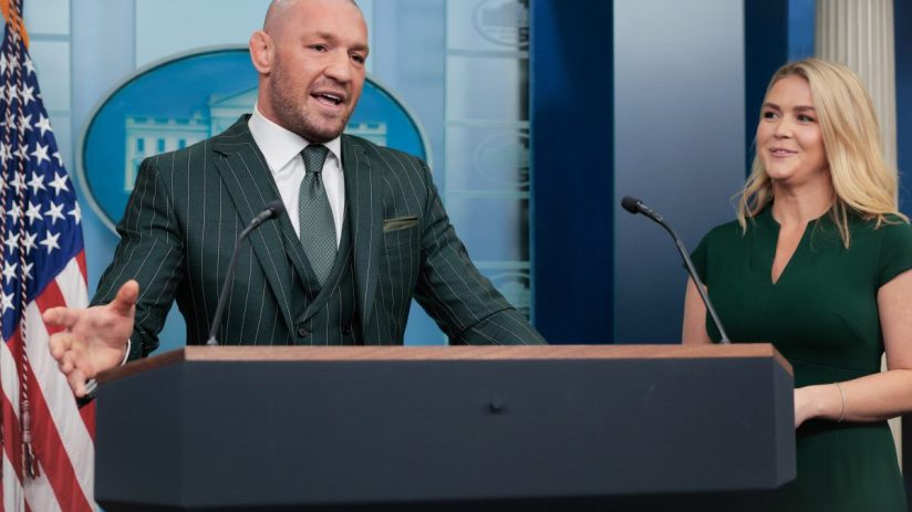 Controversial former UFC fighter Conor McGregor could return to the octagon on Donald Trump&rsquo;s White House card.