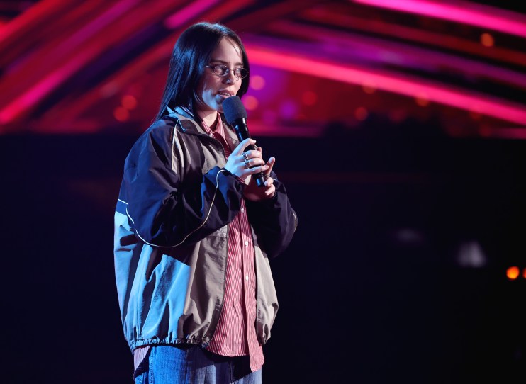 Billie Eilish resale tickets followed closely at 488 per cent