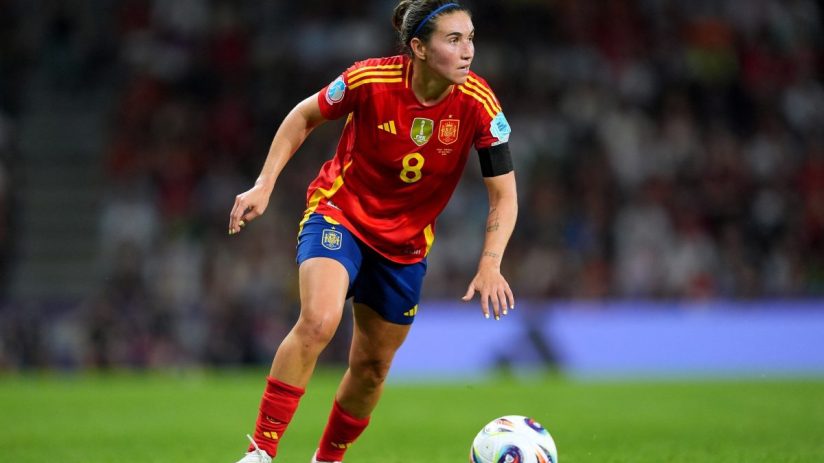 Spain's Mariona Caldentey plays in the WSL for Champions League winners Arsenal