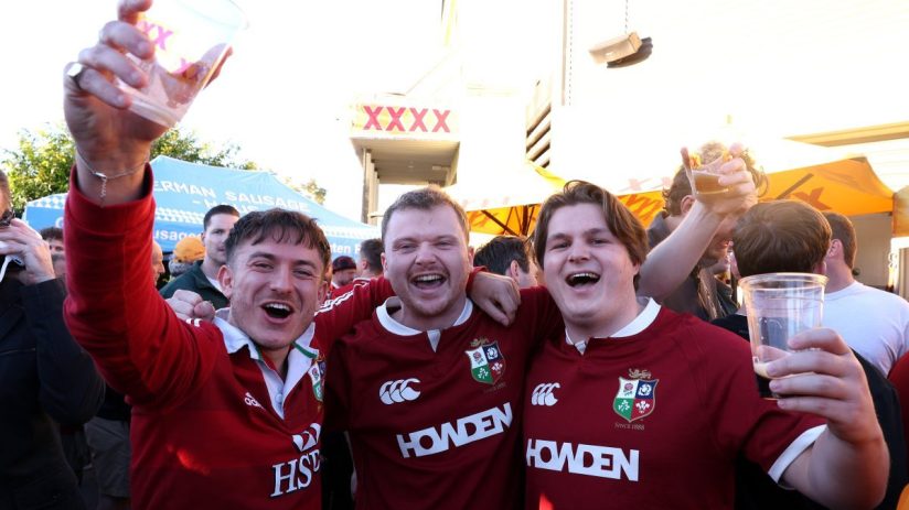 Australian pubs have stocked up to cater for British and Irish Lions fans