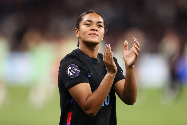 Lioness Jess Carter suffered online abuse during the Women's Euros
