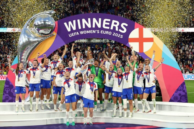 The Lionesses' Women's Euros win attracted a peak of 12.2m viewers across BBC platforms