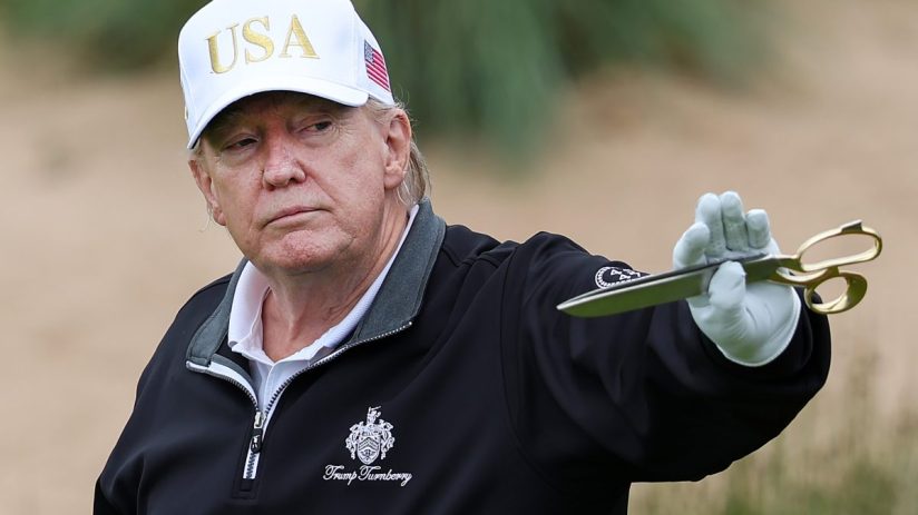 President Trump wants his Turnberry resort to host the Open for the first time since he bought it