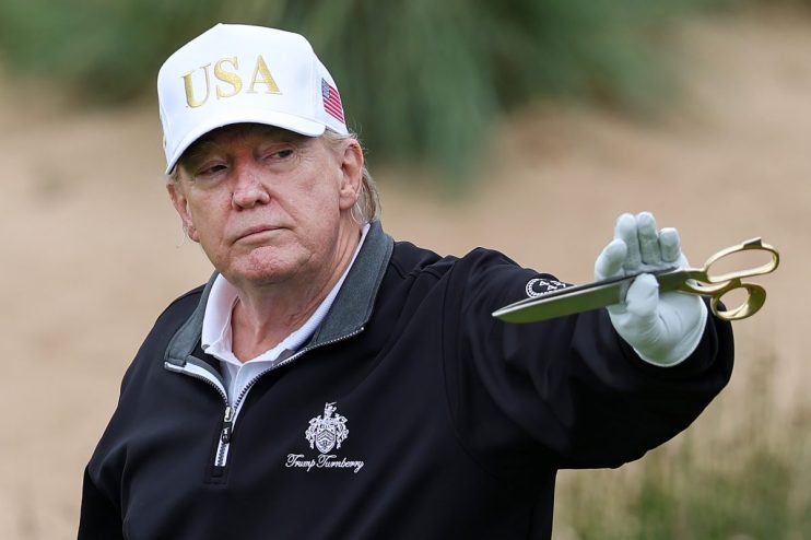 President Trump wants his Turnberry resort to host the Open for the first time since he bought it