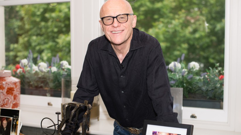 John Caudwell in his house in Mayfair