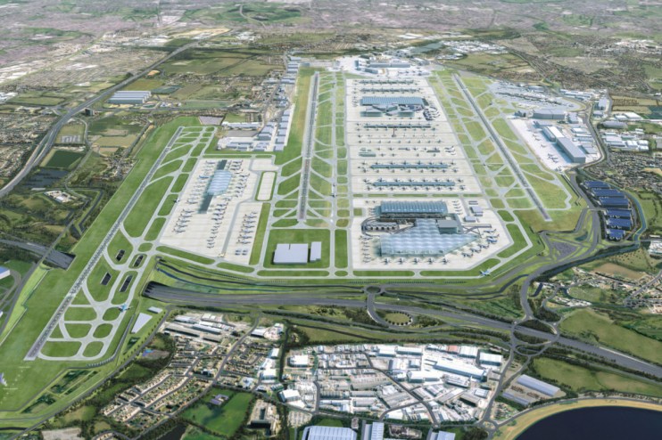 Heathrow's plan would force the M25 to be re-routed (image courtesy of Heathrow)