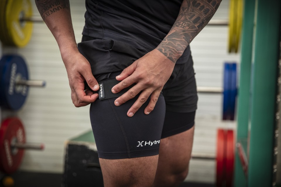 Hytro makes wearable blood flow restriction products designed to help with training and recovery