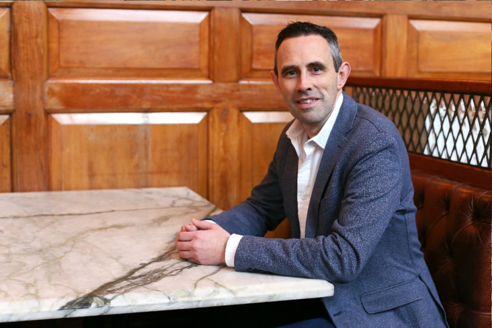 The Ned's group managing director Gareth Banner