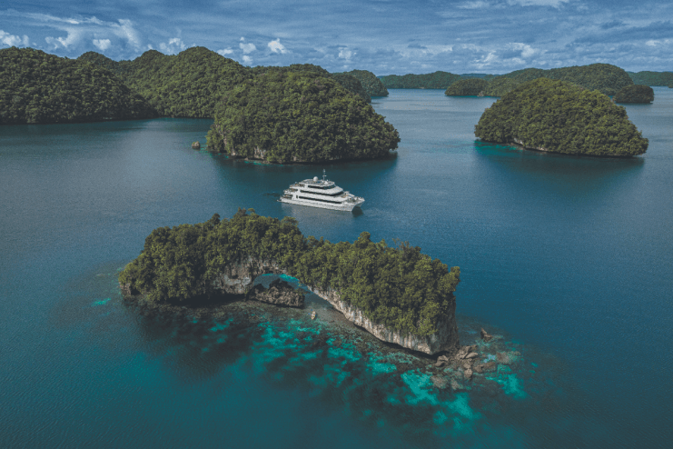 A trip to remote Palau on the Four Seasons Explorer
