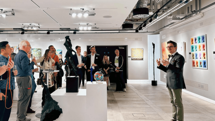 Artists in residence schemes have become fairly common at five-star hotels