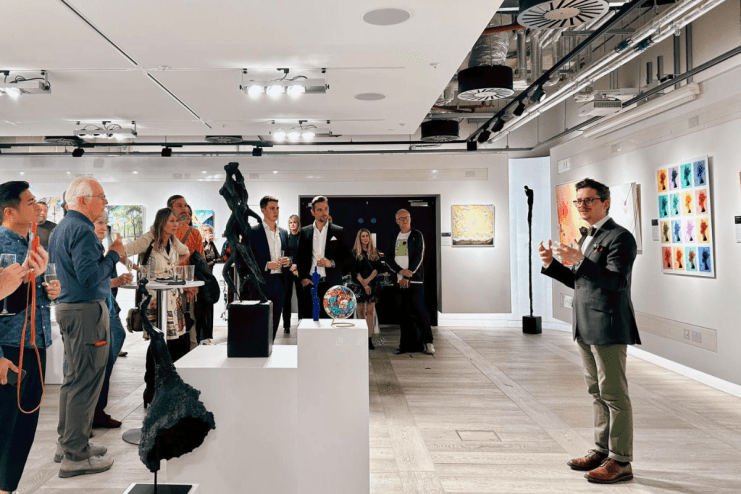 Artists in residence schemes have become fairly common at five-star hotels