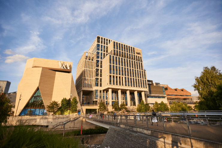 The East Bank development in Stratford includes a new V&A museum and a Sadler's Wells theatre