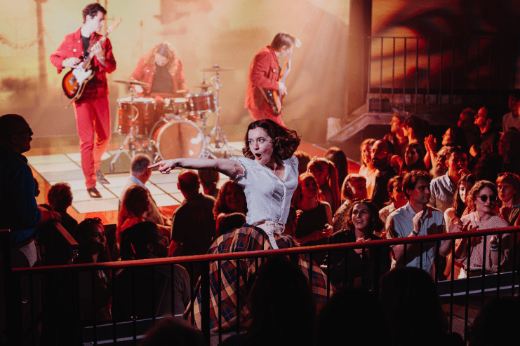 The Elvis Revolution show plays at ImmerseLDN at Excel London