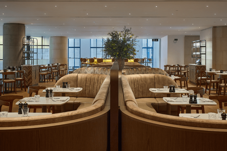 The Locatelli restaurant within the National Gallery specialises in regional Italian food