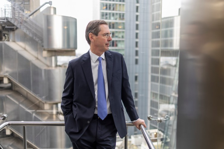 Sir Charles Roxburgh KCB, Chair of Lloyd&rsquo;s. Lloyds of London, London, U.K. Friday, March 21, 2025. Photographer: Jason Alden For Lloyds