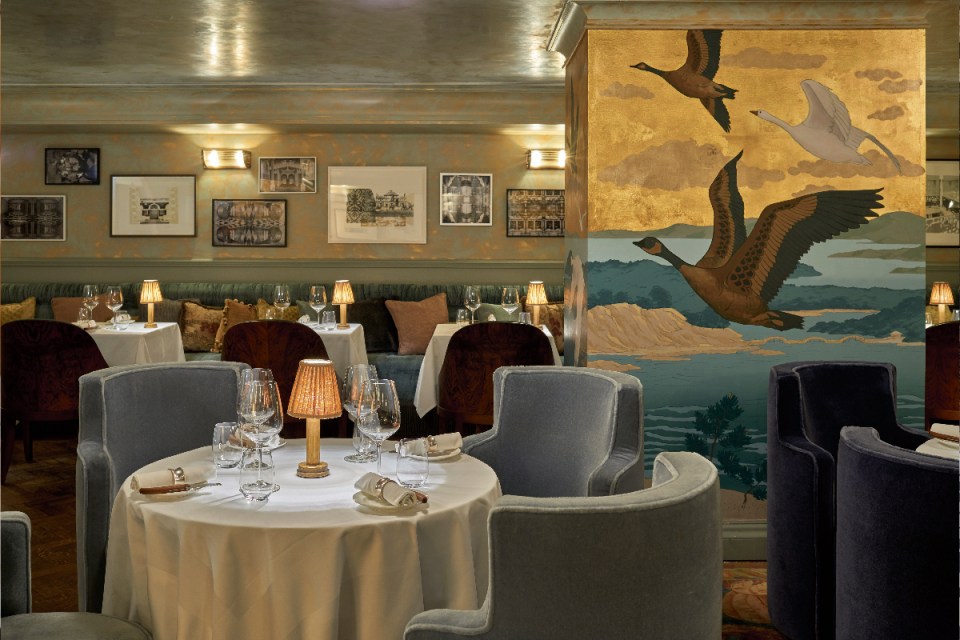 One of the restaurants in The Ned