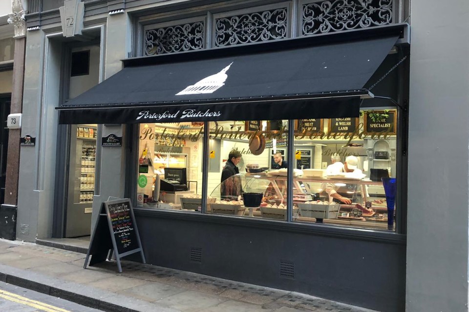 Porterford Butchers on Watling Street sells one of the best sandwiches in the City