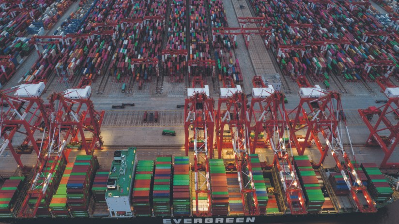 A comparison of data to last year showed a seven per cent increase in imports last year, which made up more than two-thirds of total trade through the port, and a 42 per cent rise in exports.&nbsp;