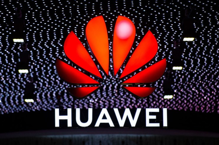 Huawei has been reducing the size of its UK business since being hit by restrictions on its activities by the UK and the US.&nbsp;(Photo by David Ramos/Getty Images)