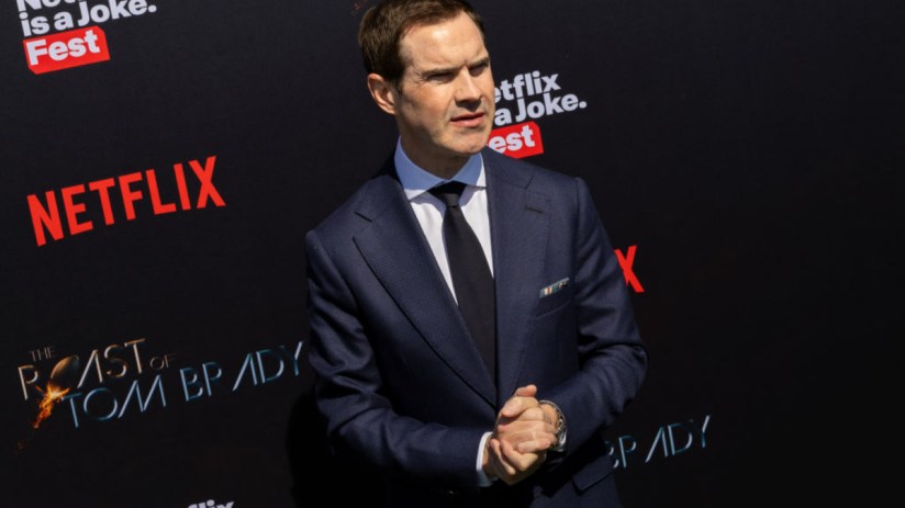 Jimmy Carr attends Netflix Is A Joke Fest's "The Greatest Roast Of All Time: Tom Brady" at the Kia Forum on May 5, 2024 in Inglewood, California. (Photo by Elyse Jankowski/FilmMagic)