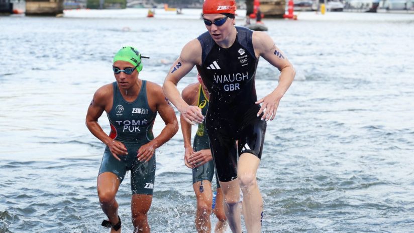 Waugh is currently third in the T100 Triathlon World Tour standings