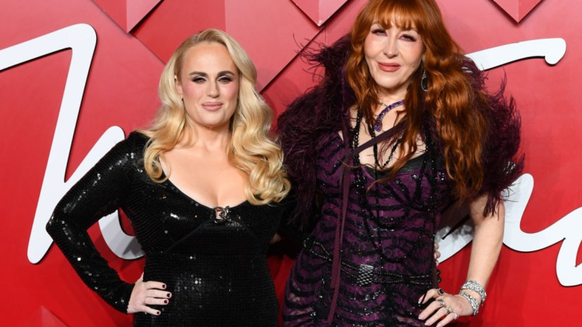 Rebel Wilson and Charlotte Tilbury attend The Fashion Awards 2024 Presented by Pandora at the Royal Albert Hall in December 2024 in London. (Photo by Joe Maher/Getty Images for BFC)