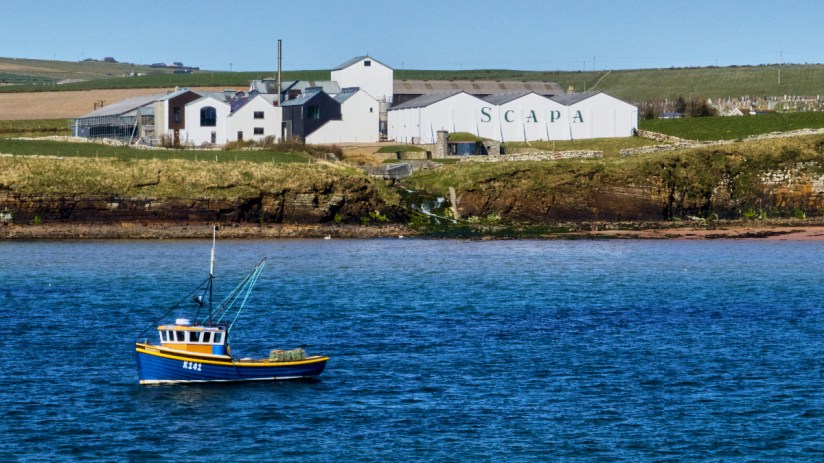 The Scapa distillery