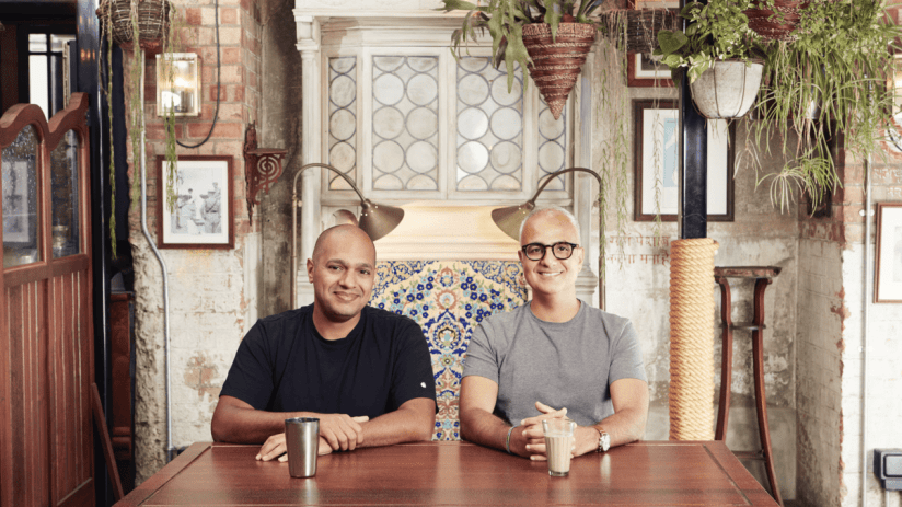 Dishoom founders Kavi Thakrar and Shamil Thakrar.