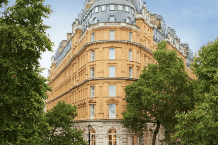 Revenue at the five-star Corinthia London hotel spiked during 2024.