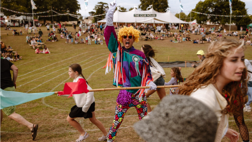 Wilderness festival combines nature activities with banquet feasting, a village f&ecirc;te style atmosphere and live music