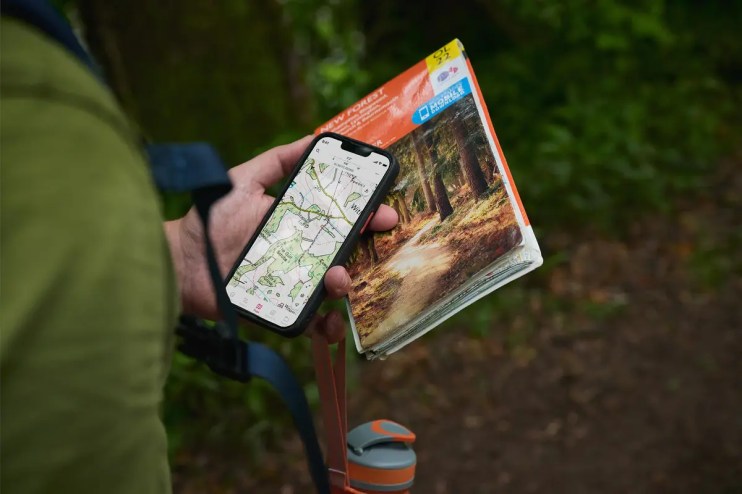 Ordnance Survey has revealed that an increase in demand for its data from financial services firms has helped its revenue near the &pound;200m mark.