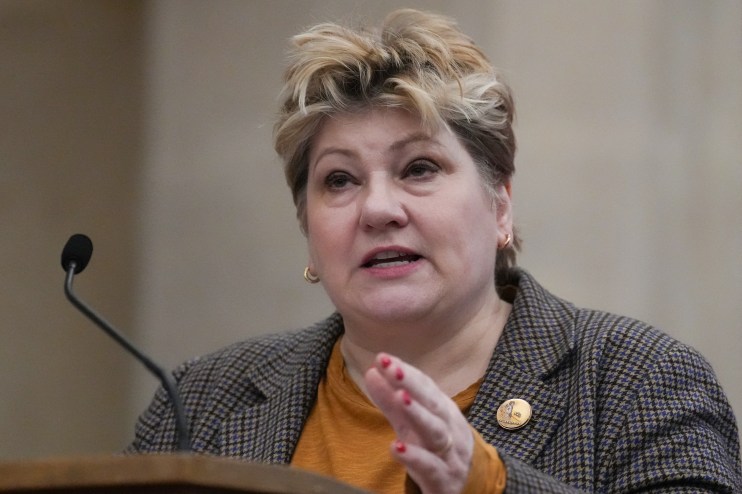 Emily Thornberry criticised the Labour government for failing to &ldquo;listen&rdquo; to voters. Maja Smiejkowska/PA Wire