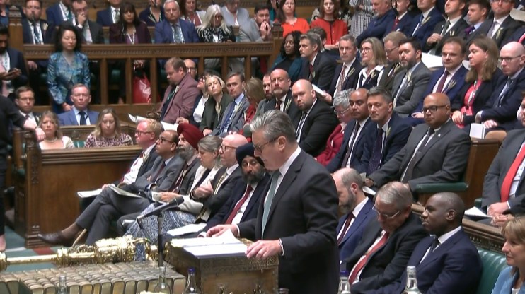 Keir Starmer said he had full confidence in Peter Mandelson.