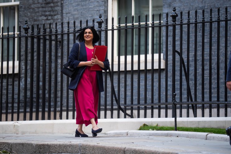 Mahmood will outline new requirements for migrants seeking indefinite leave to remain Credit: James Manning/ PA wire