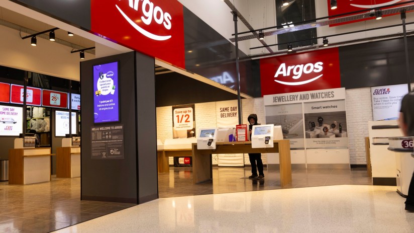 Sainsbury's is in talks to sell Argos