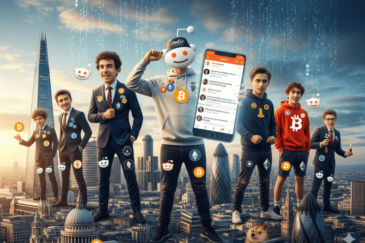Reddit headquarters with ICO logo overlay, symbolizing &pound;14m fine for childrens data protection violations
