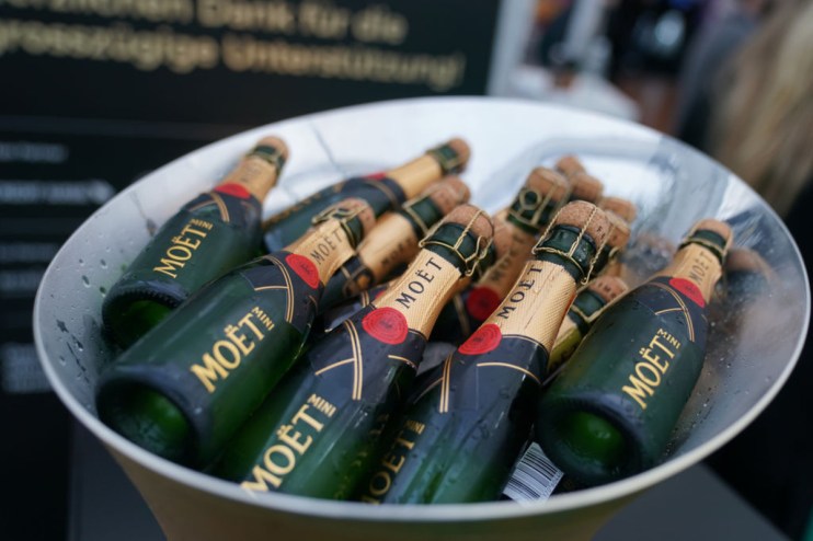 Sales and profit at the owner of Mo&euml;t & Chandon fell in the UK during 2024. (Photo by Thomas Niedermueller/Getty Images for ZFF)