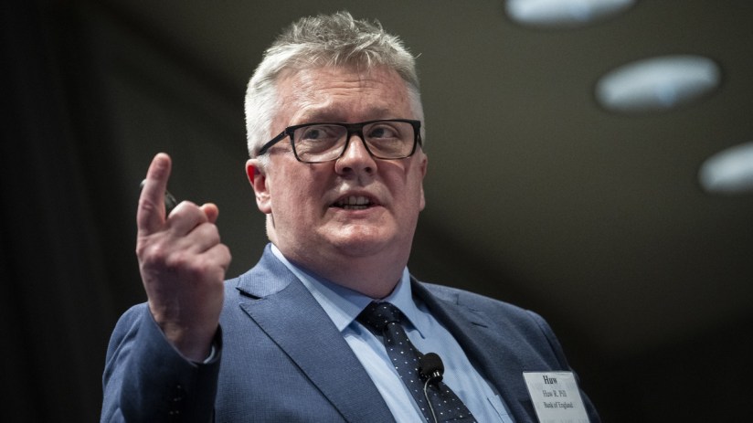 Chief economist Huw Pill said "consistency" was key to the Bank of England's quantitative tightening programme (Photo by: Graeme Sloan/Bloomberg via Getty Images)