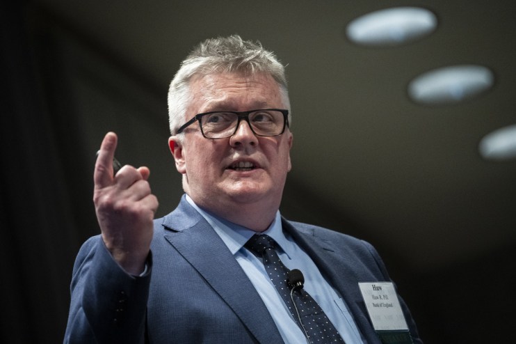 Chief economist Huw Pill said "consistency" was key to the Bank of England's quantitative tightening programme (Photo by: Graeme Sloan/Bloomberg via Getty Images)